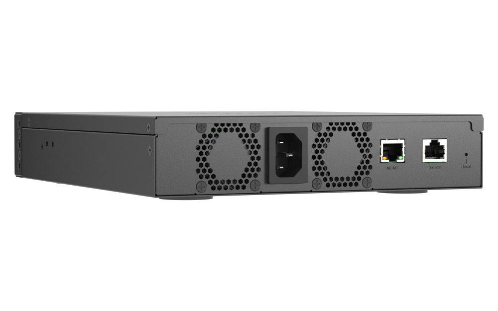 4x100GbE 8x25GbE managed half-rackmount