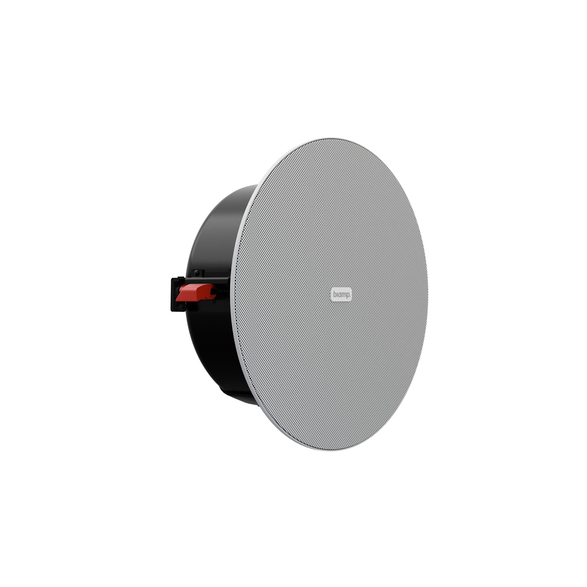 Biamp 4.5in Pair of Low Profile Coaxial Loudspeakers - White