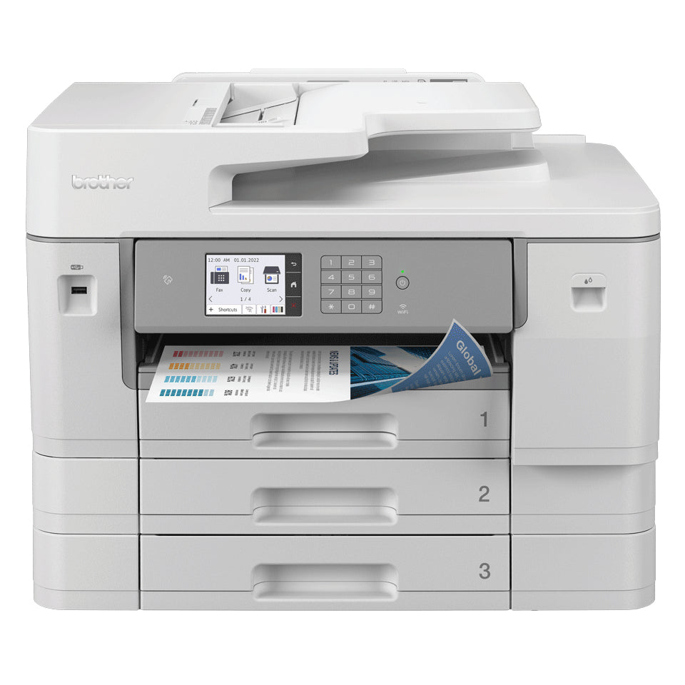 BROTHER MFC-J6957DW MFP colour ink-jet 25ppm copy 30ppm print 850 sheets USB 2.0 LAN Wi-Fi NFC USB 2.0 host