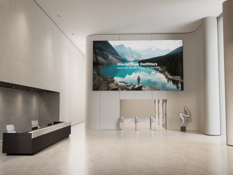 Viewsonic, 163inch Direct View LED Display, 3840x2160P, 13Bit, Refresh Rate 3840Hz, Pixel Pitch 0.9mm, Hdmi Input & Output, COB, Black