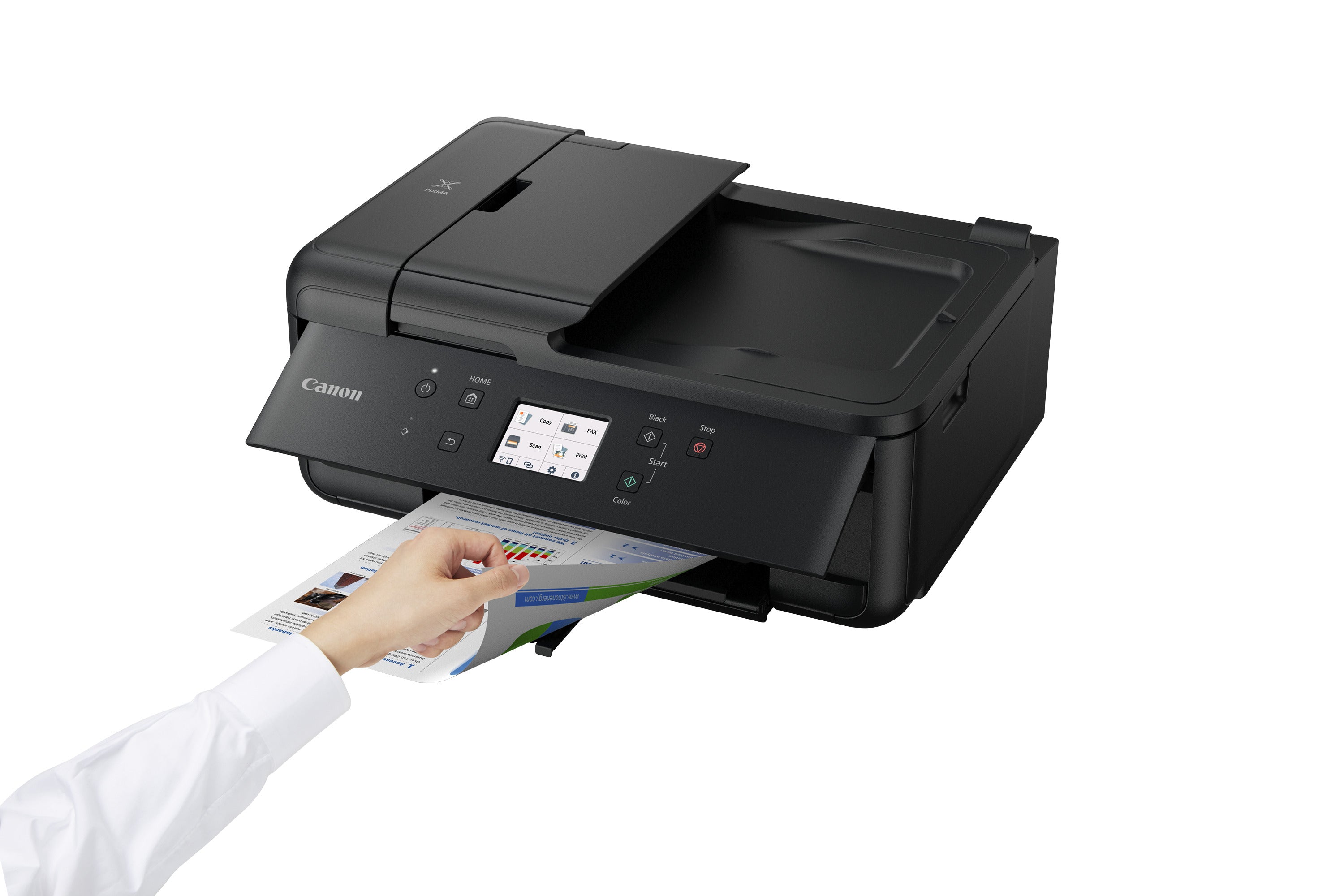 CANON PIXMA TR7650 MFP colour ink-jet A4 210x297mm A4 15 ipm print 200 sheets USB 2.0 Wi-Fi