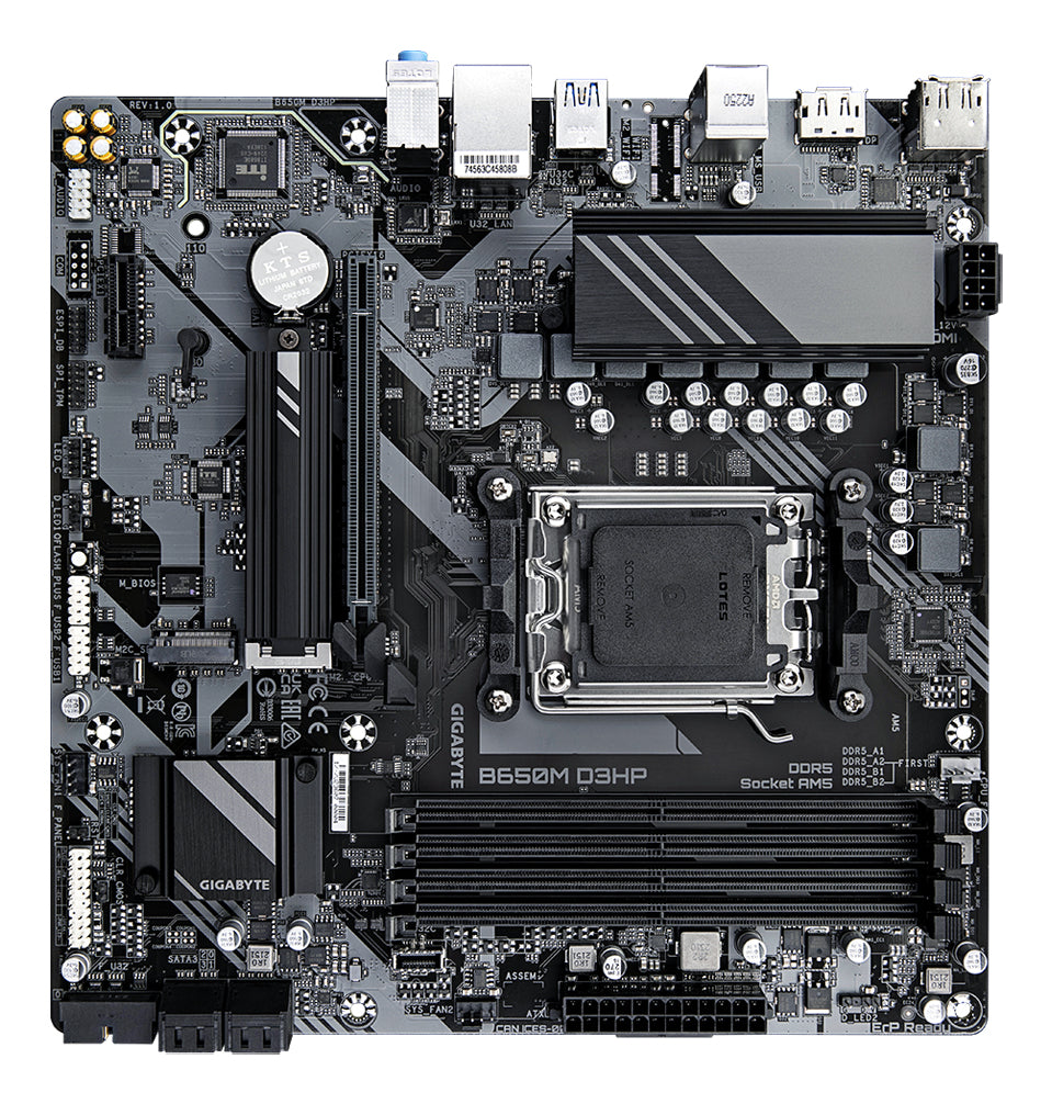 GIGABYTE B650M D3HP carte mere AMD B650 Emplacement AM5 micro ATX