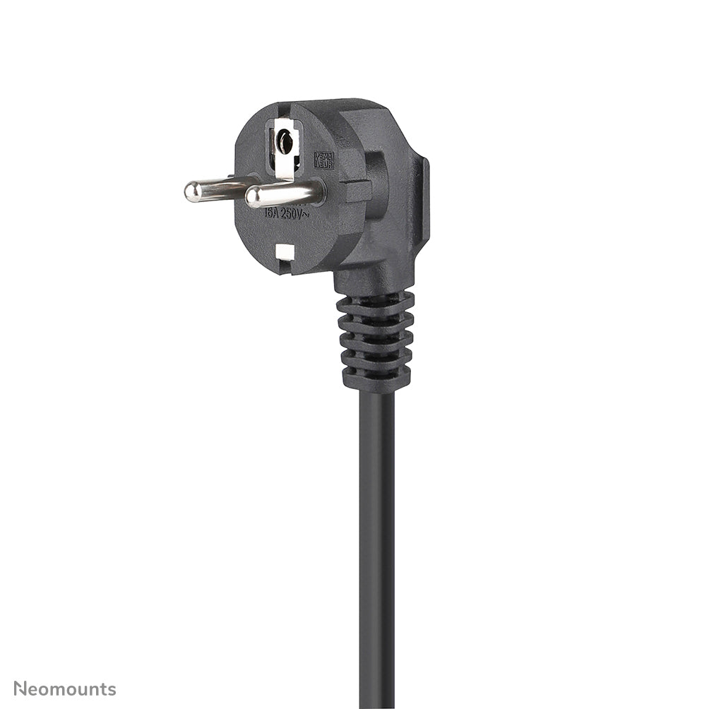 NEOMOUNTS VOLT Desk Clamp socket with Quick-charge USB Ports clamp 0-50mm 3x type-F 230V 1x USB-A 18W 2x USB-C 20W