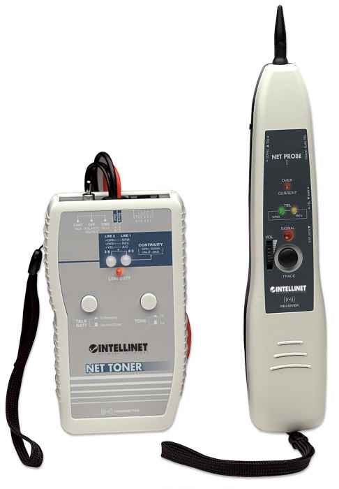 Intellinet 515566 testeur de câble réseau Gris