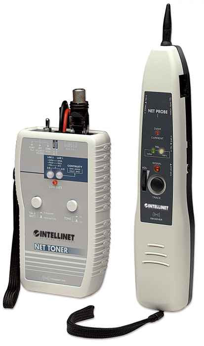 Intellinet 515566 testeur de câble réseau Gris
