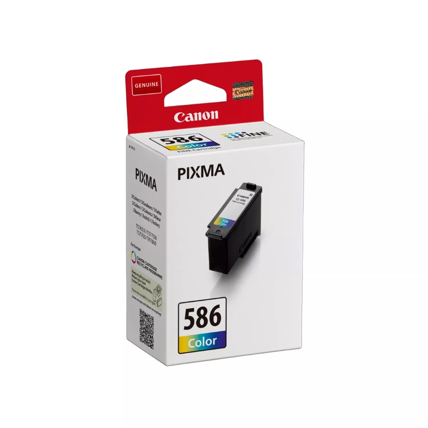 CANON cl-586 Ink Cartridge Europe