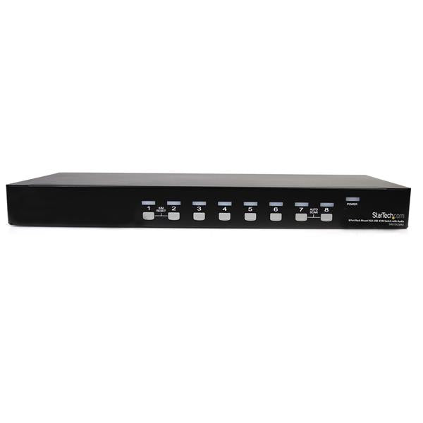 8 Port USB VGA KVM Switch with Audio