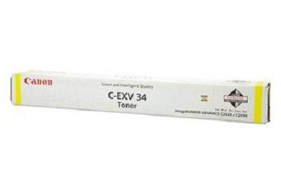 CANON C-EXV 34 toner jaune capacité standard 19.000 pages pack de 1