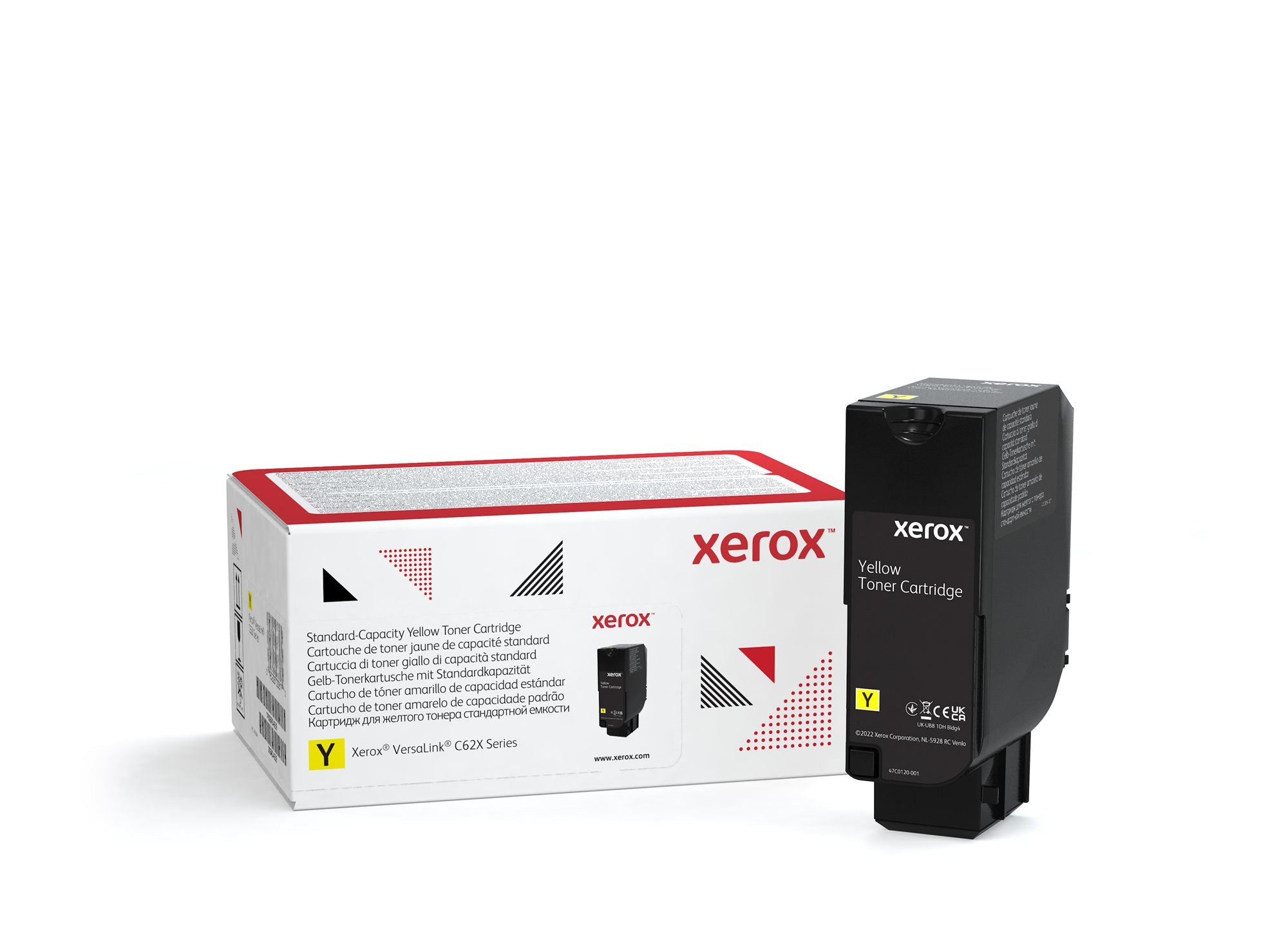 XEROX VersaLink C625 Yellow Standard Capacity Toner Cartridge 6.000 Pages