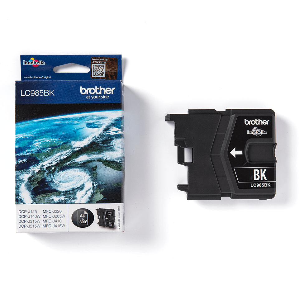 BROTHER LC-985 cartouche d encre noir capacité standard 300 pages pack de 1