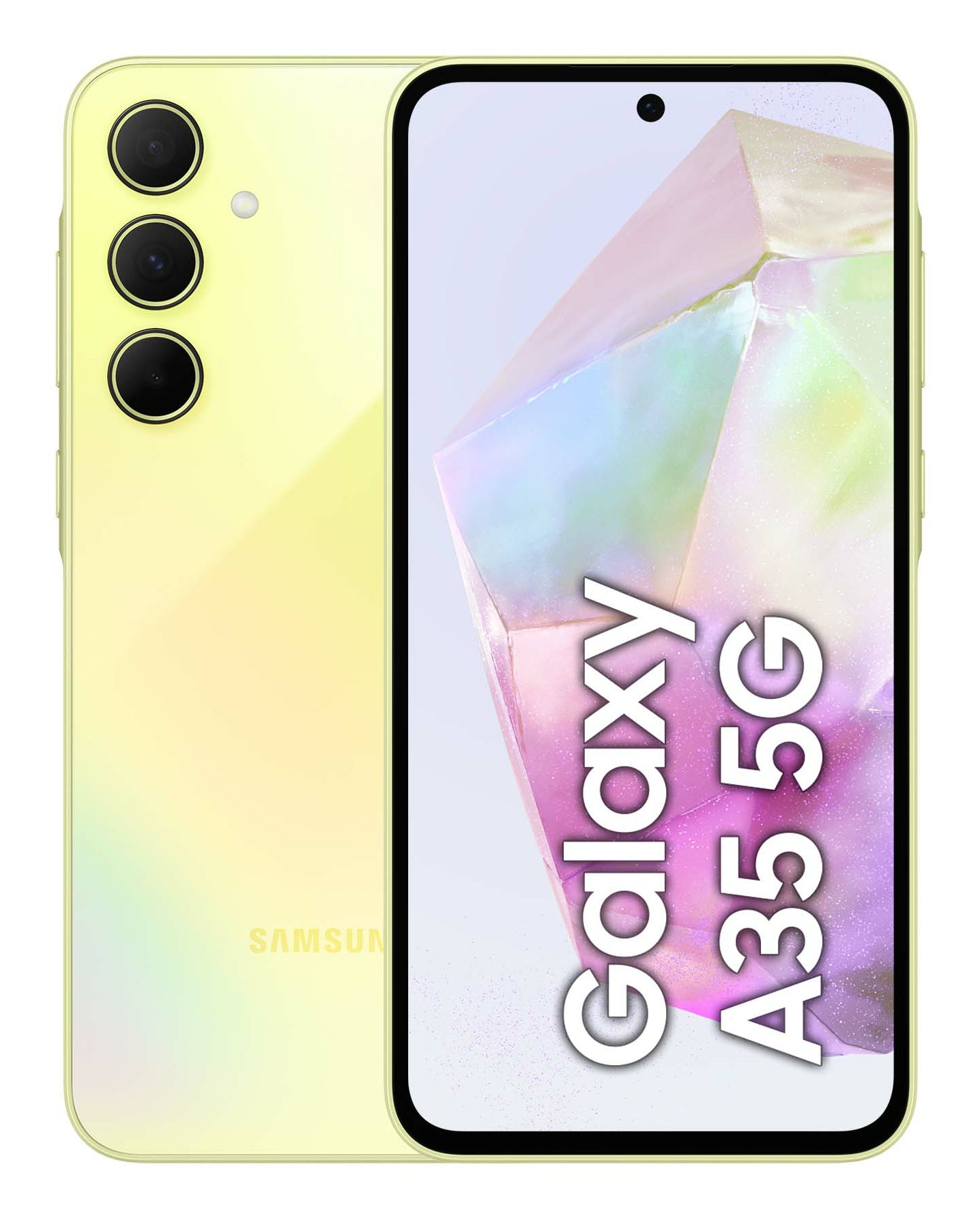 Samsung A356 Galaxy A35 5G (Double Sim - 6.6", 128 Go, 6 Go RAM) Jaune