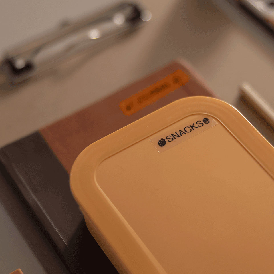 BROTHER 12MM BTAG131 Tape Black on Transparent