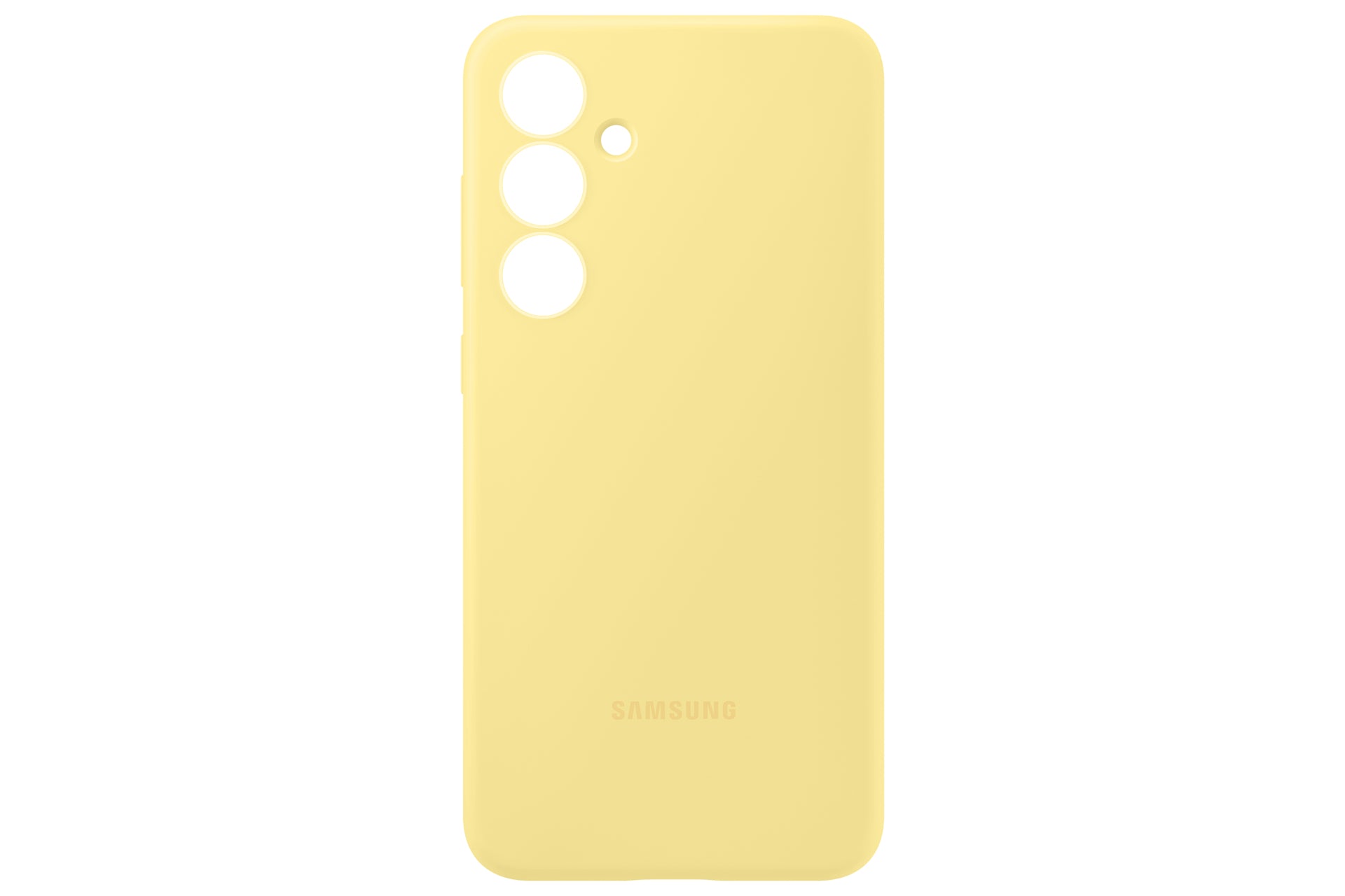 Samsung S24 FE Silicone Case Yellow