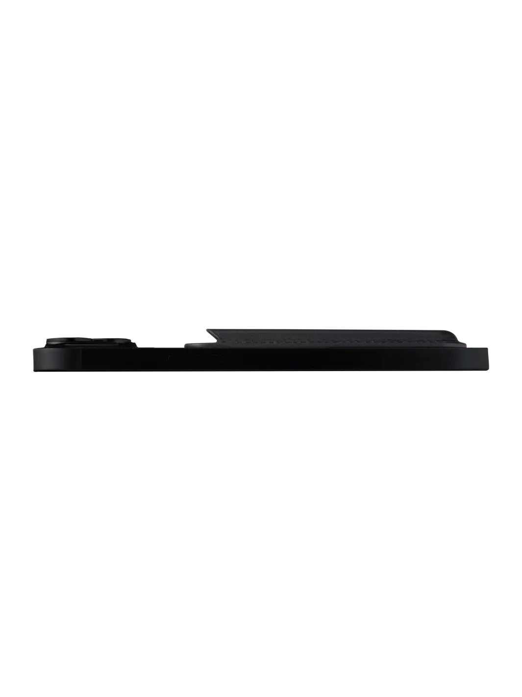 Leather wallet with MagSafe BLK