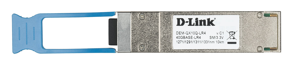 40GBASE-LR4 transceiver single-mode 10