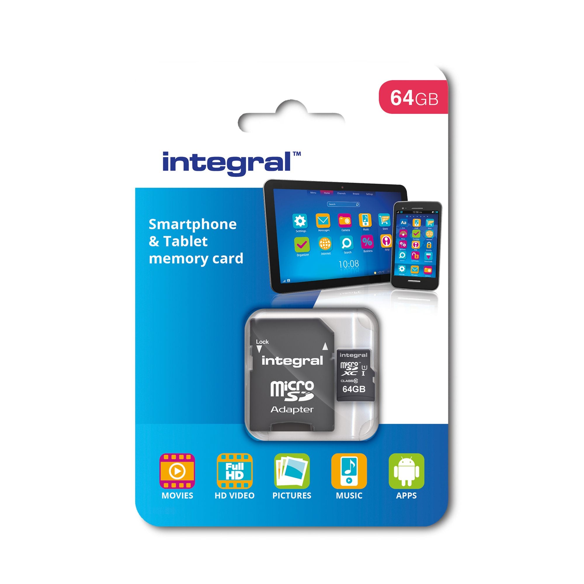 MICRO SDXC 64GB Smartphone Tablets