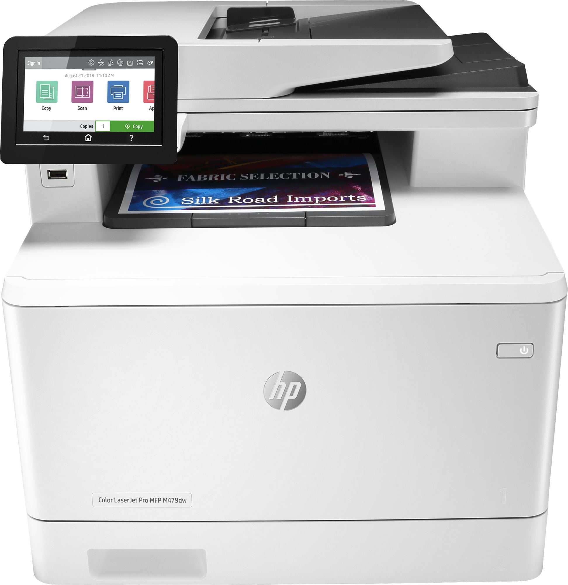 HP Color LaserJet Pro Imprimante multifonction M479dw, Impression, copie, numérisation, e-mail, Impression recto-verso  Numérisation vers e-mail/PDF  Chargeur a