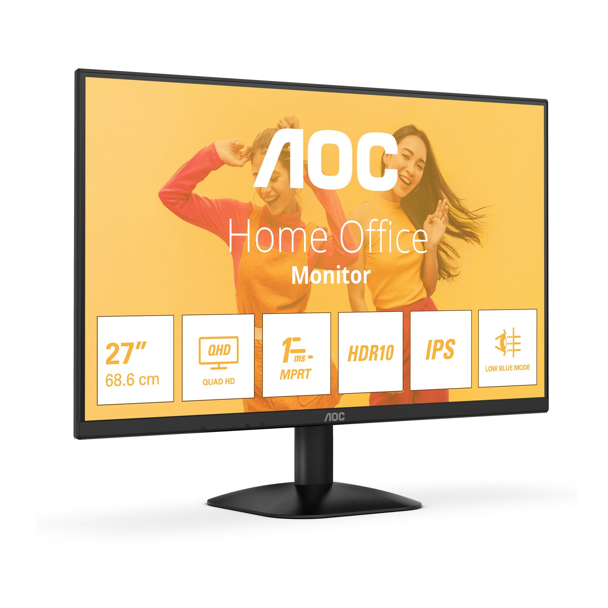 AOC Q27B35E 27p QHD IPS 75Hz 4ms 300cd/m2 HDMI DP