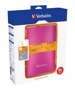HDD Ext/2.5" 1TB Hot Pink USB3.0