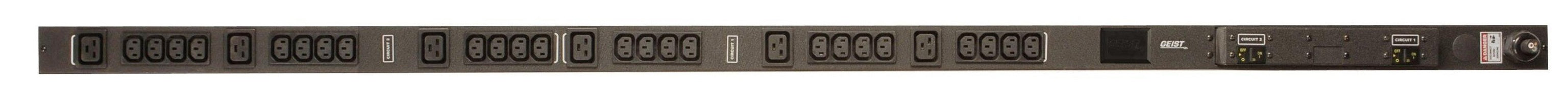 Vertiv PwrIT Rack PDU Basic 0U input IEC