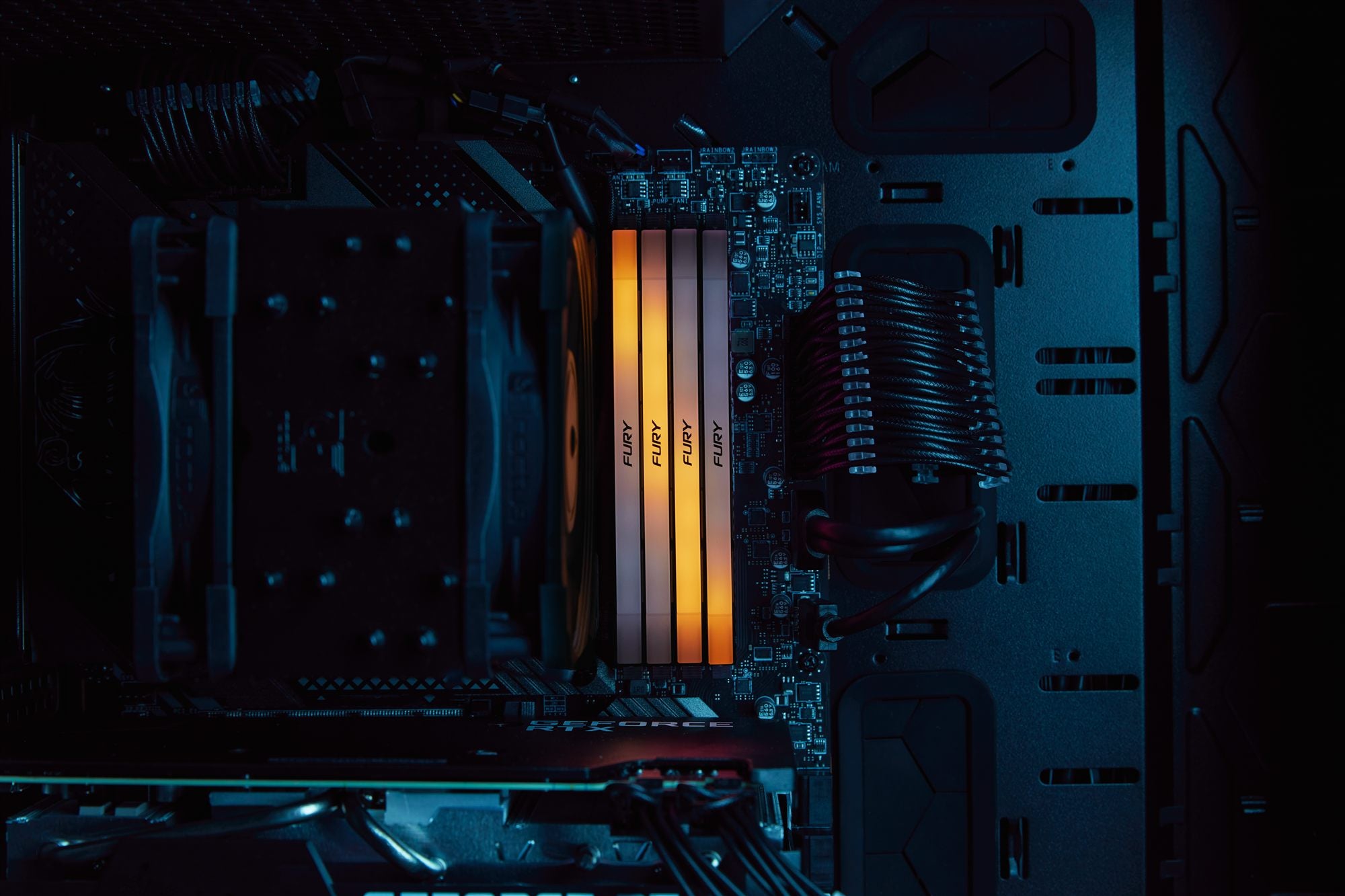 KINGSTON 16Go 3600MT/s DDR4 CL16 DIMM 1Gx8 FURY Renegade RGB