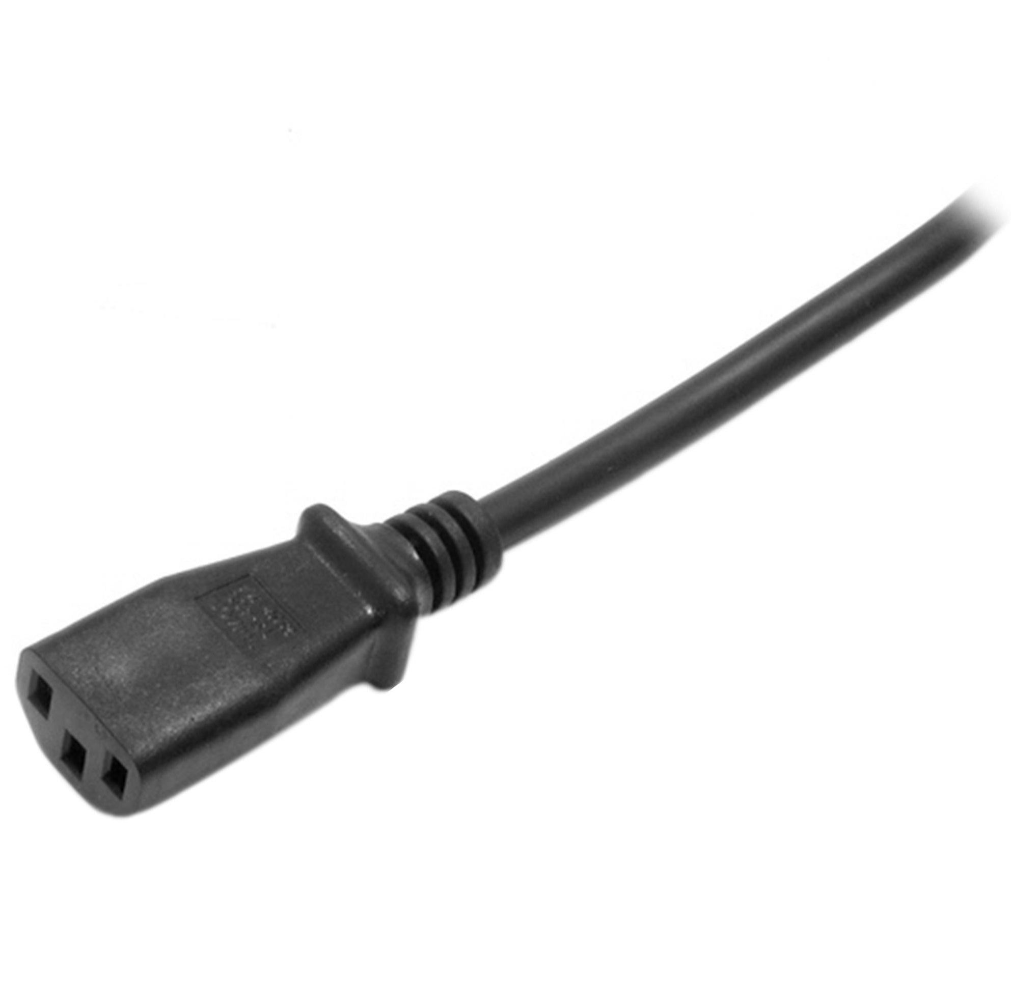 6 ft 2 Prong European Power Cord for PC