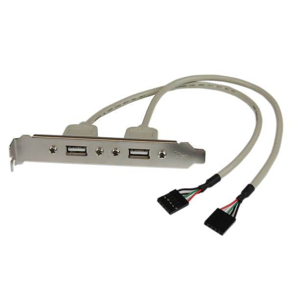 2 Port USB A Slot Plate Adapter