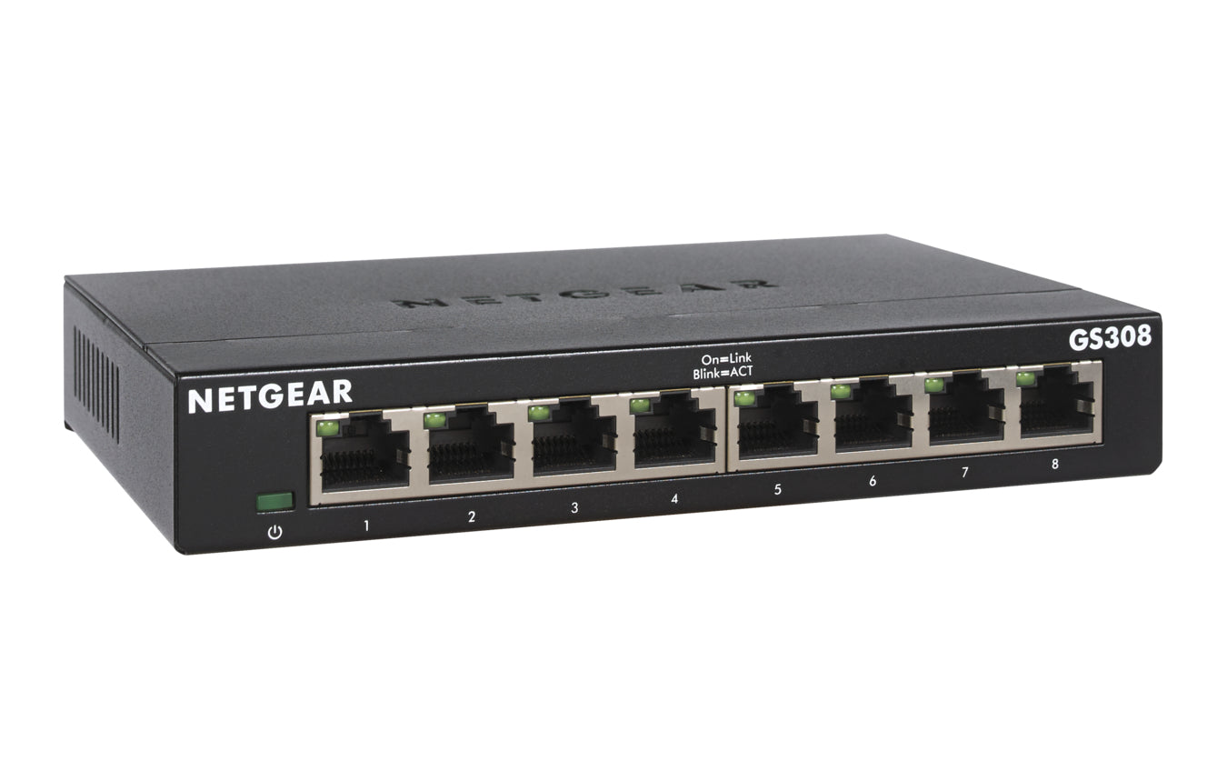 Switch Netgear GS308-300PES 16 Gbps