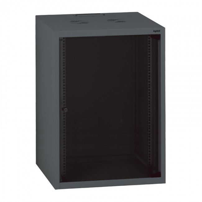 LEGRAND Coffret fixe 19pouces livré monté Linkeo capacité 18U - 892x600x600mm