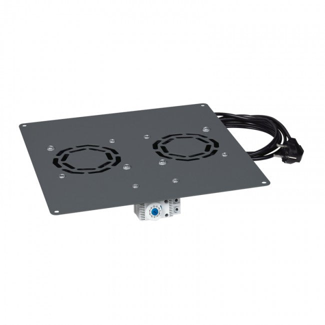 LEGRAND Kit 2 ventilateurs avec thermostat intégré réglable de -10°C à 80°C baie