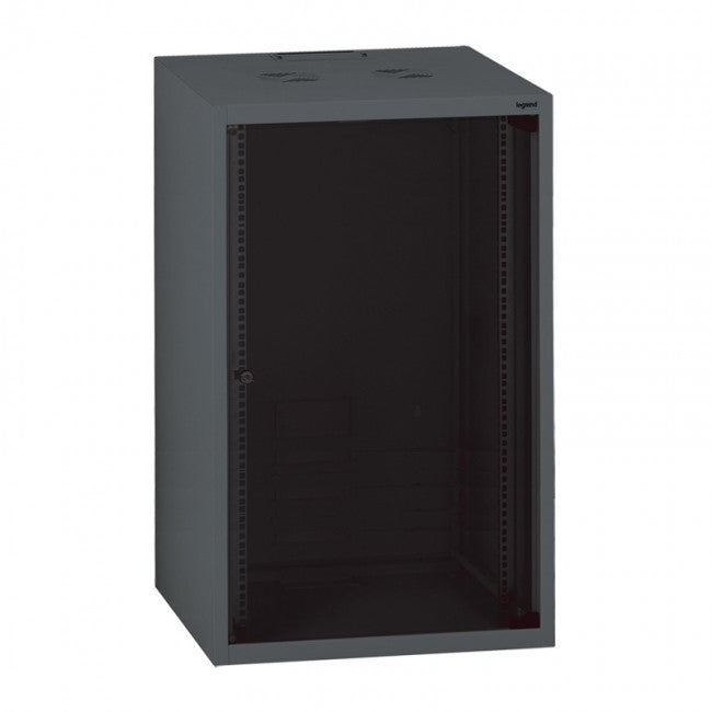 LEGRAND Coffret fixe 19pouces livré monté Linkeo capacité 21U - 1025x600x600mm