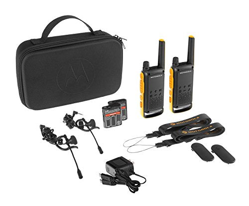 Motorola TLKR T82 EX 2 Talkies Walkies 10 KMS noir