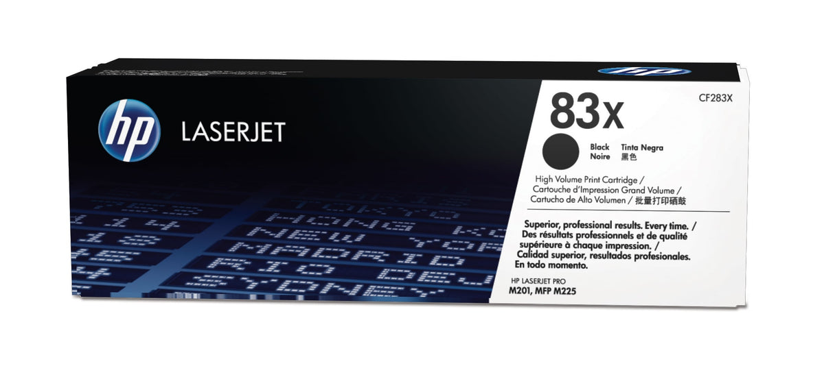 HP 83X original Toner cartridge CF283X black high capacity 2.200 pages 1-pack