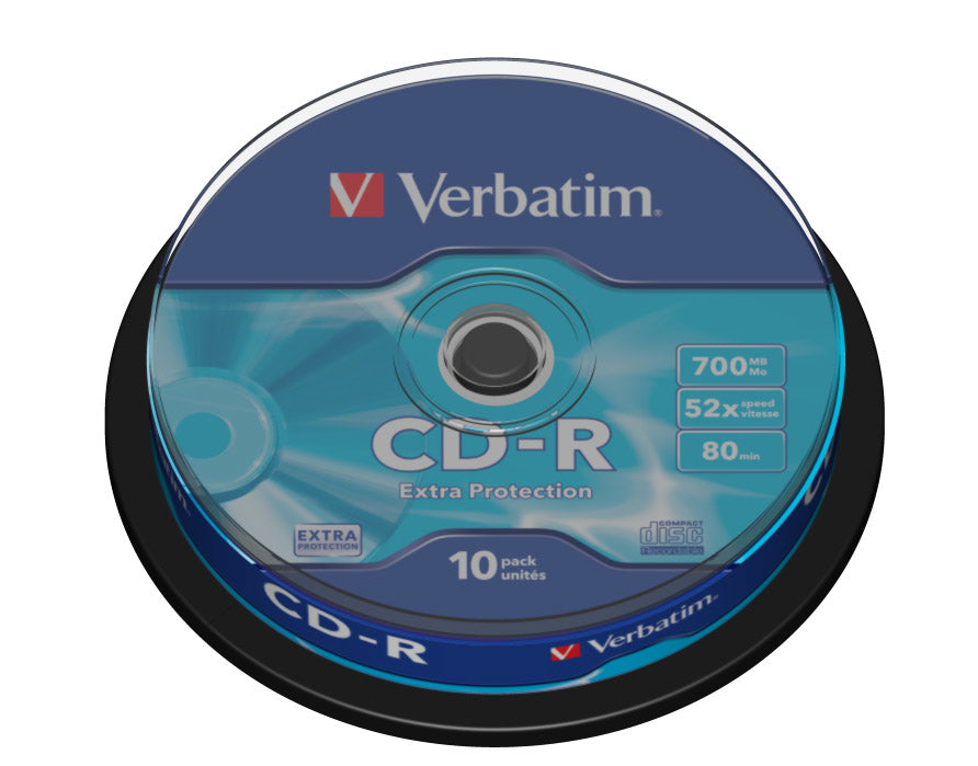 CD-R/700MB 80Min 52xspd Spindle 10pk
