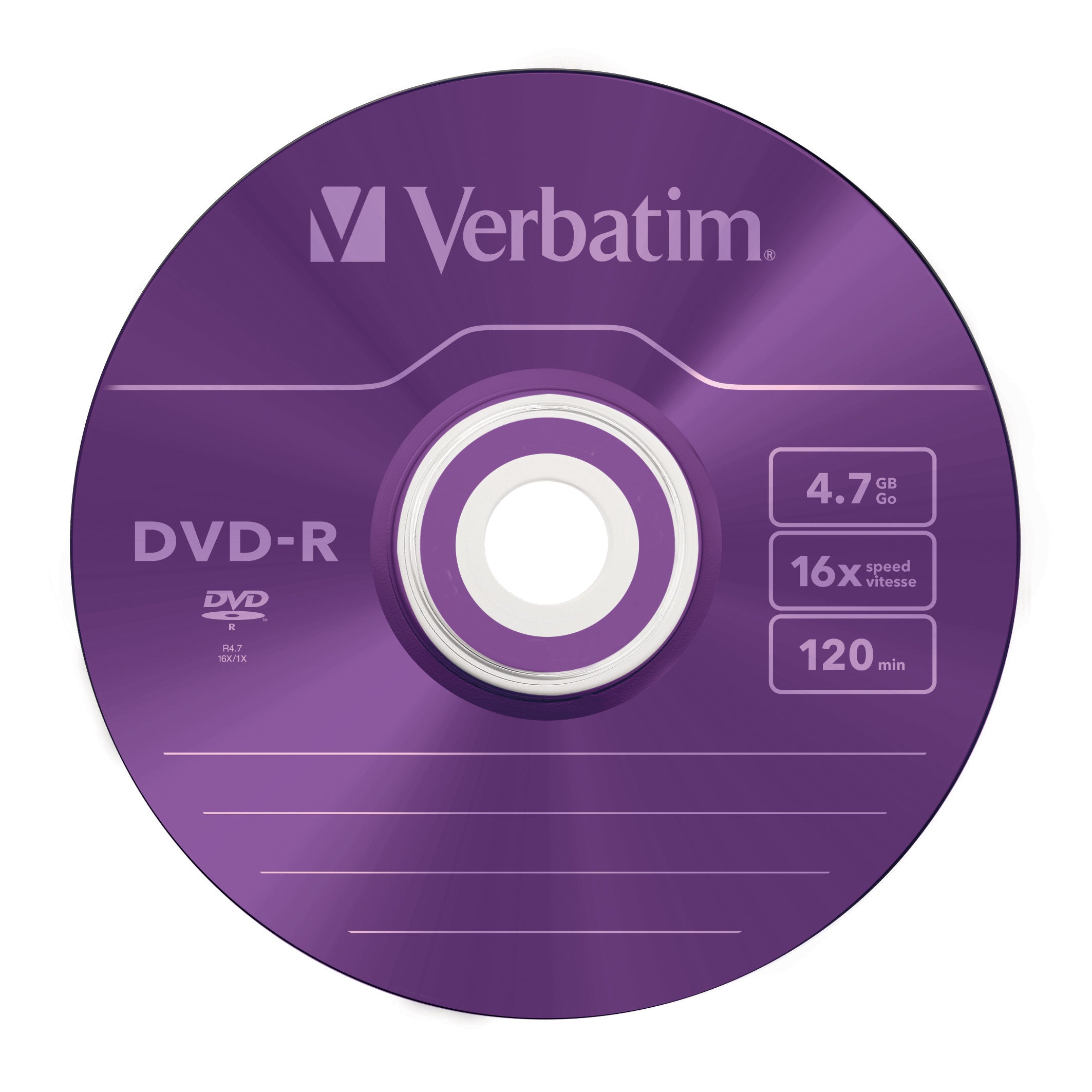 DVD-R/4.7GB 16xspd Colour 5pk SlimCase