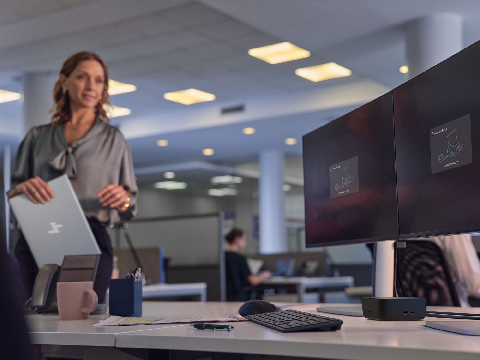 HP USB-C 100W G6 2xUSB-C 5xUSB LAN RJ45 2xDisplayport 1xHDMI USB-C Dockingsstation SmartBuy