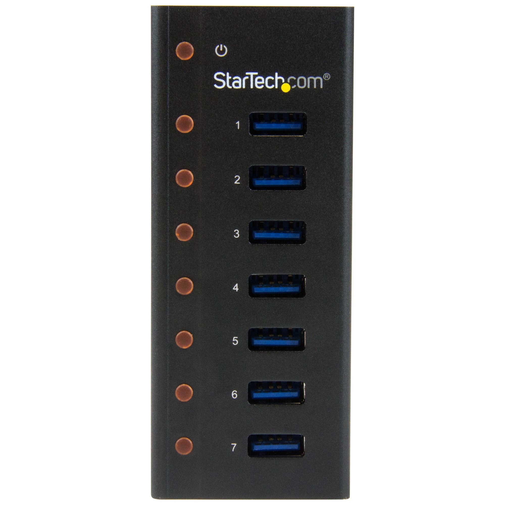 7 Port USB 3.0 Hub - Desktop/Wall-Mount