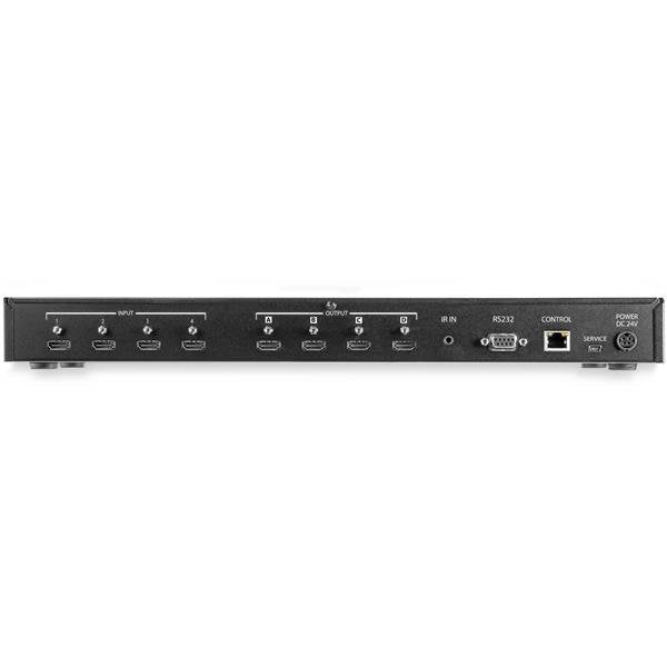 Matrix Switch - 4x4 HDMI w/Audio - 4K 60
