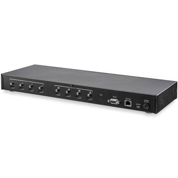 Matrix Switch - 4x4 HDMI w/Audio - 4K 60