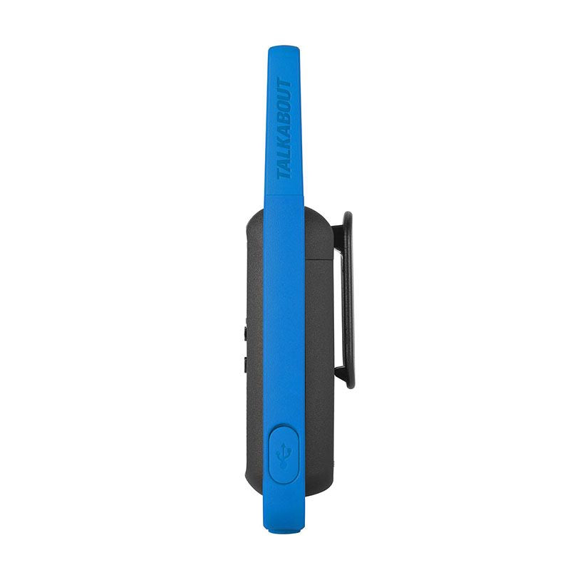 Motorola TLKR T62 2 Talkies Walkies 8 KMS bleu