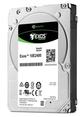 SEAGATE EXOS 10E2400 Ent.Perf. 10K 2.4To w/Enhanced Cache HDD 512e/4Kn FastFormat 10000rpm 256Mo cache SAS 12Go/s 6.4cm 2.5p SED
