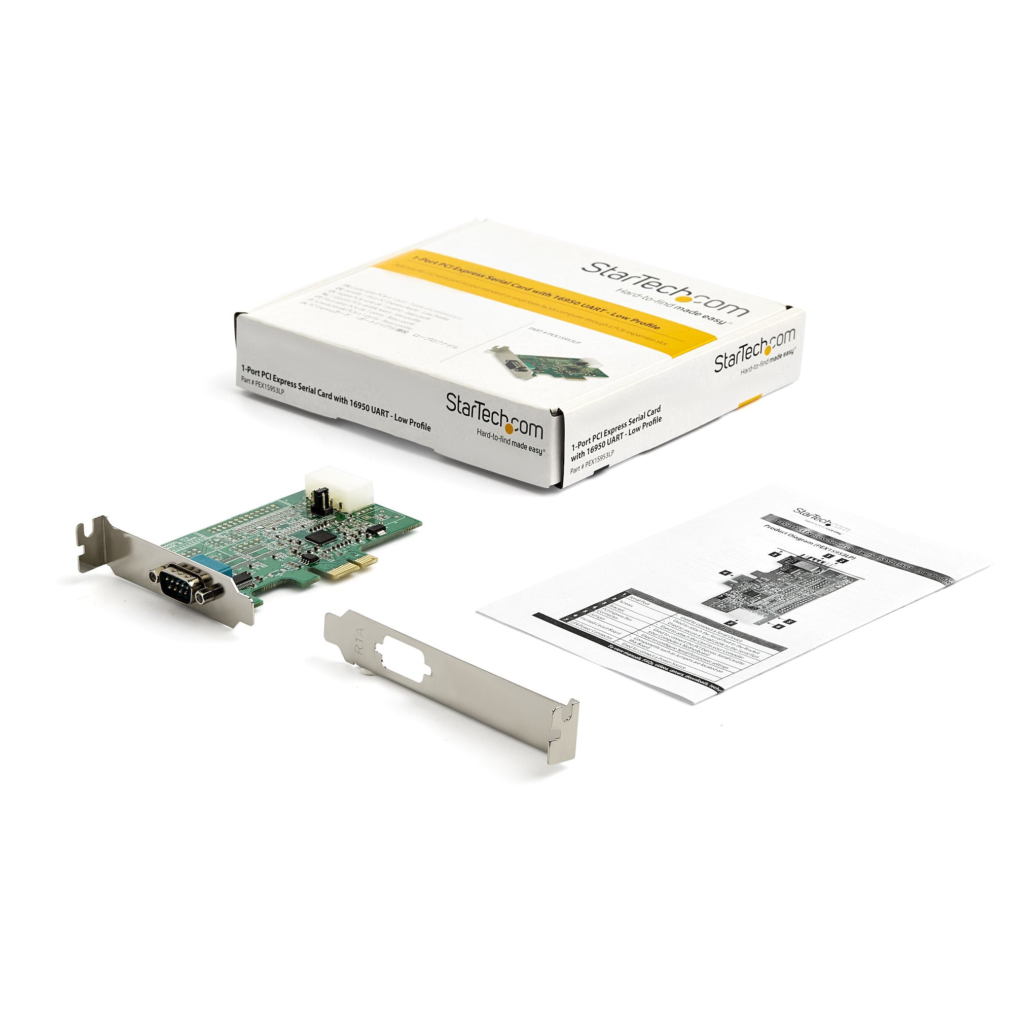 PCI-E - RS232 Serial Card - Asix AX99100