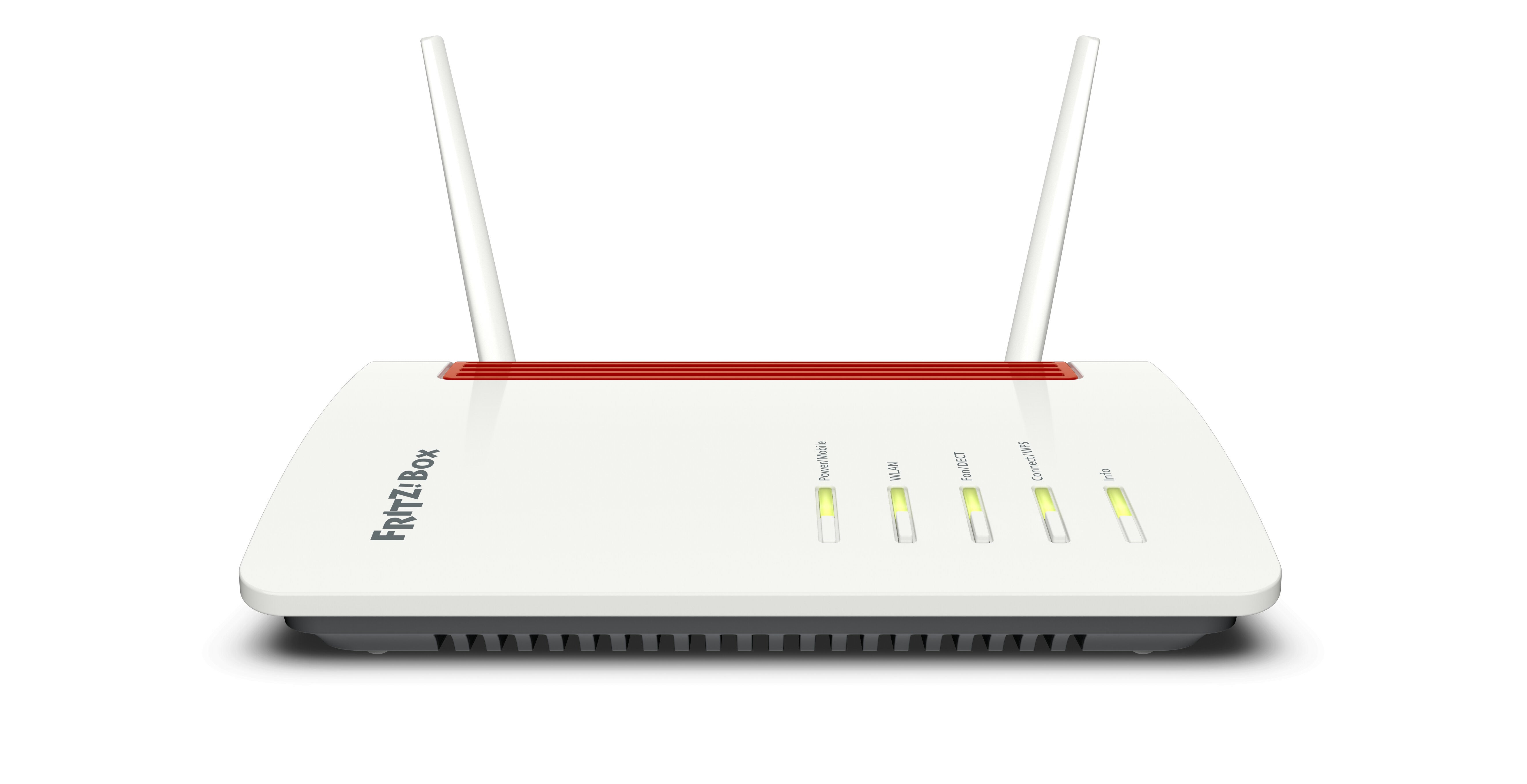 FRITZ!Box 6850 LTE routeur sans fil Gigabit Ethernet Bi-bande (2,4 GHz / 5 GHz) 4G Blanc
