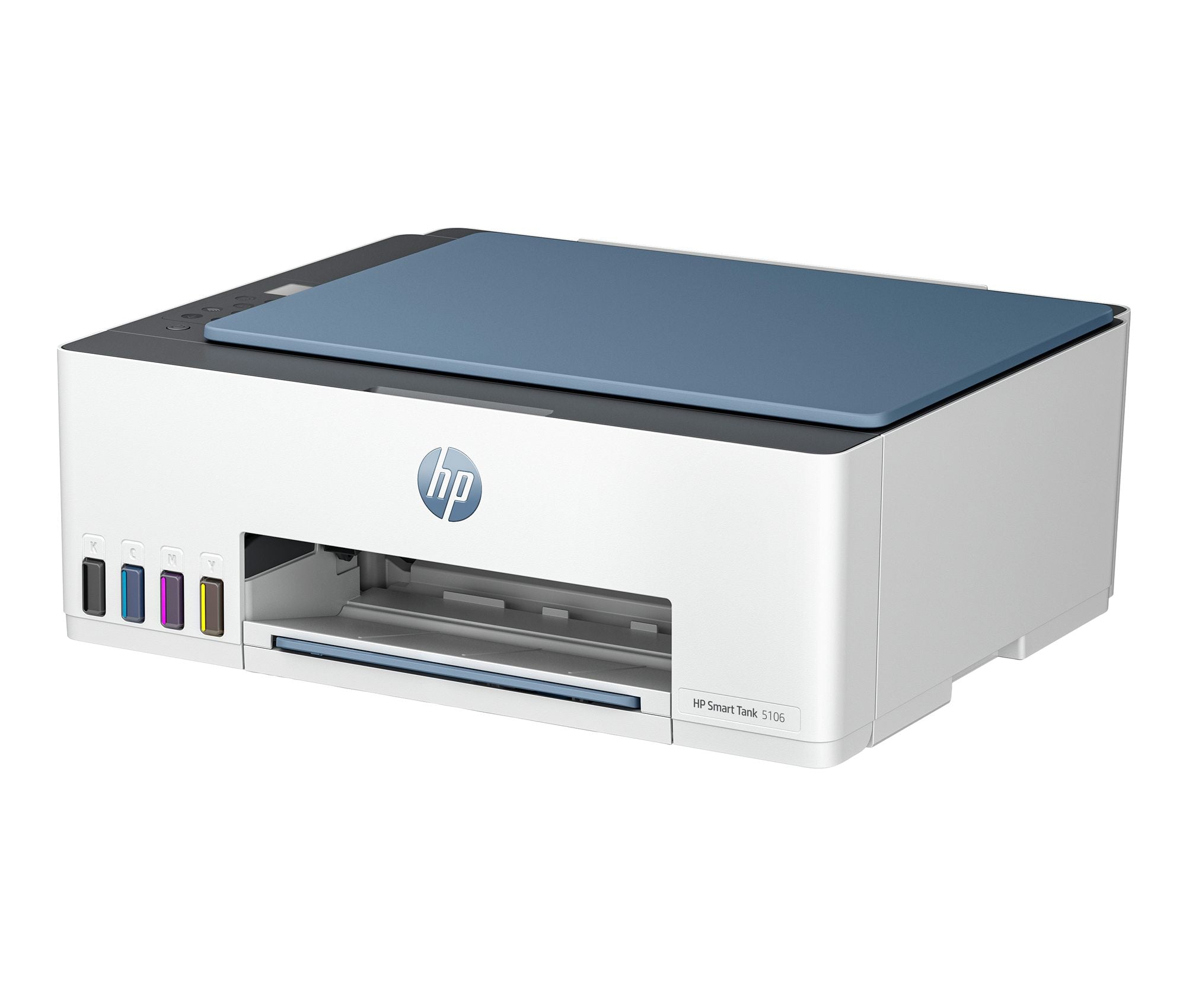 HP Smart Tank Imprimante Tout-en-un 5106, Couleur, Imprimante pour Maison et Bureau a domicile, Impression, copie, numérisation, Sans fil  Réservoir d’imprimant