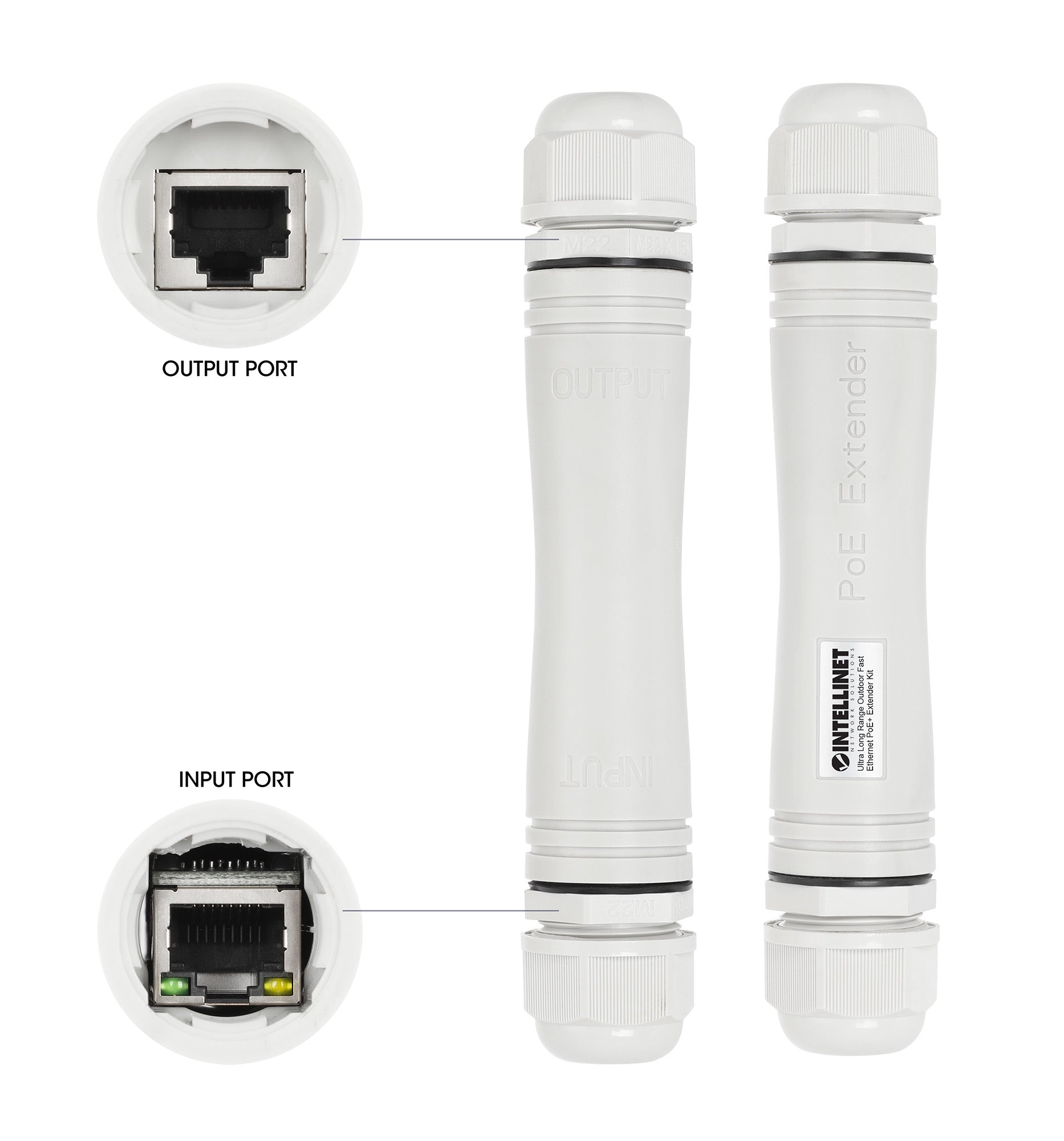 Intellinet 561952 adaptateur et injecteur PoE