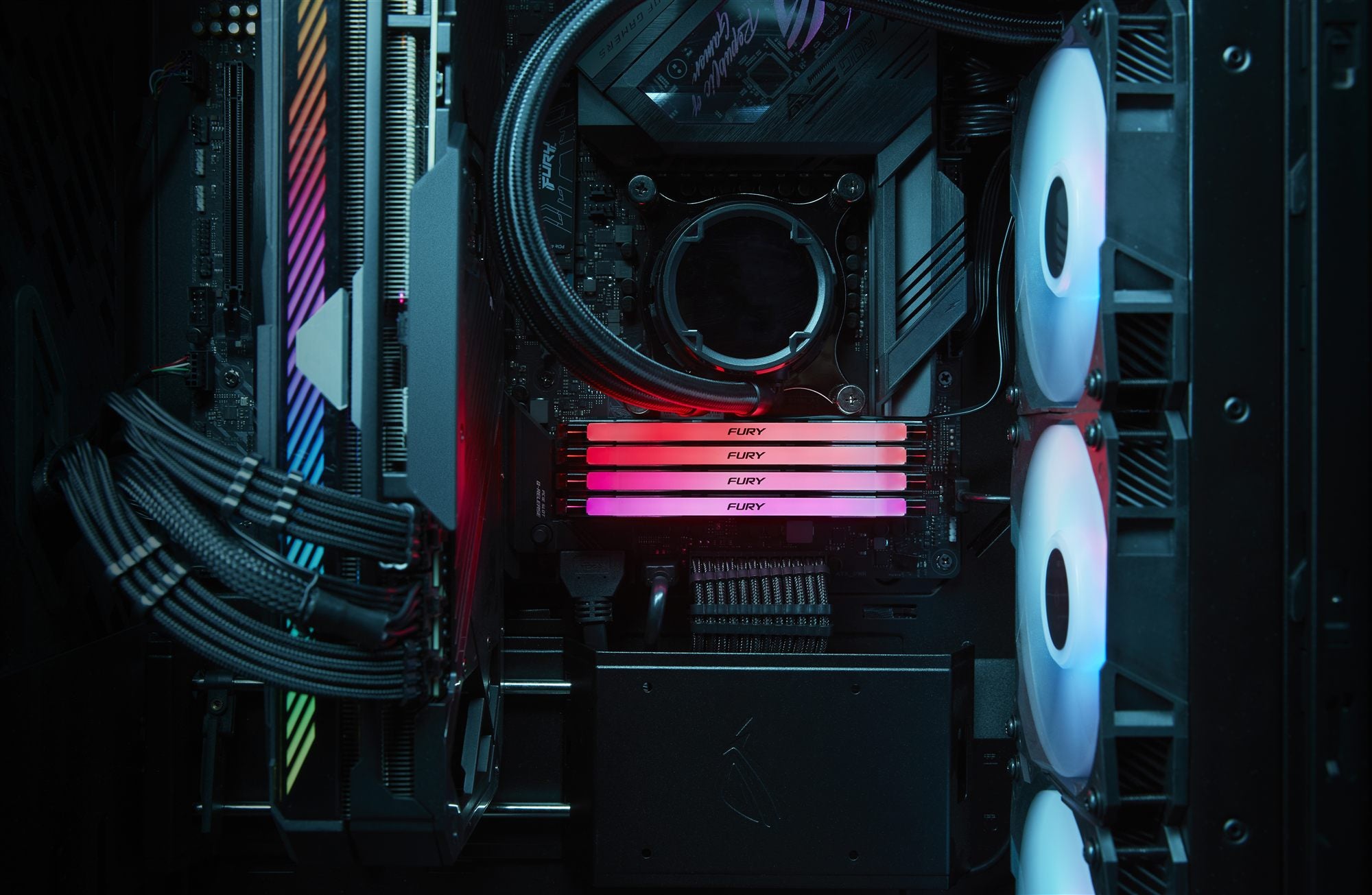 KINGSTON 48Go 6400MT/s DDR5 CL32 DIMM FURY Renegade RGB XMP