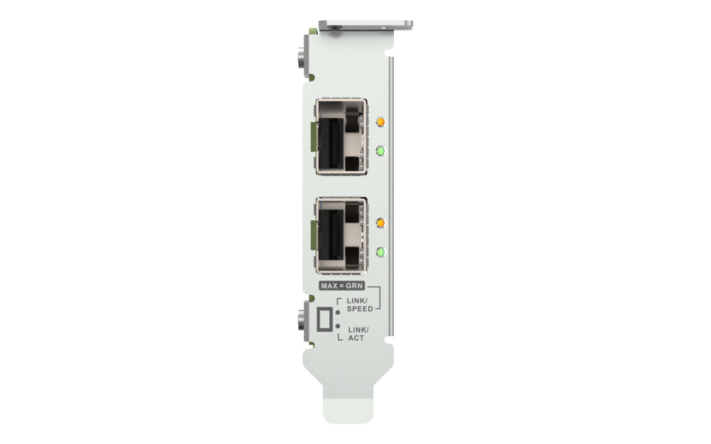 Dual-port SFP28 25GbE network expansion