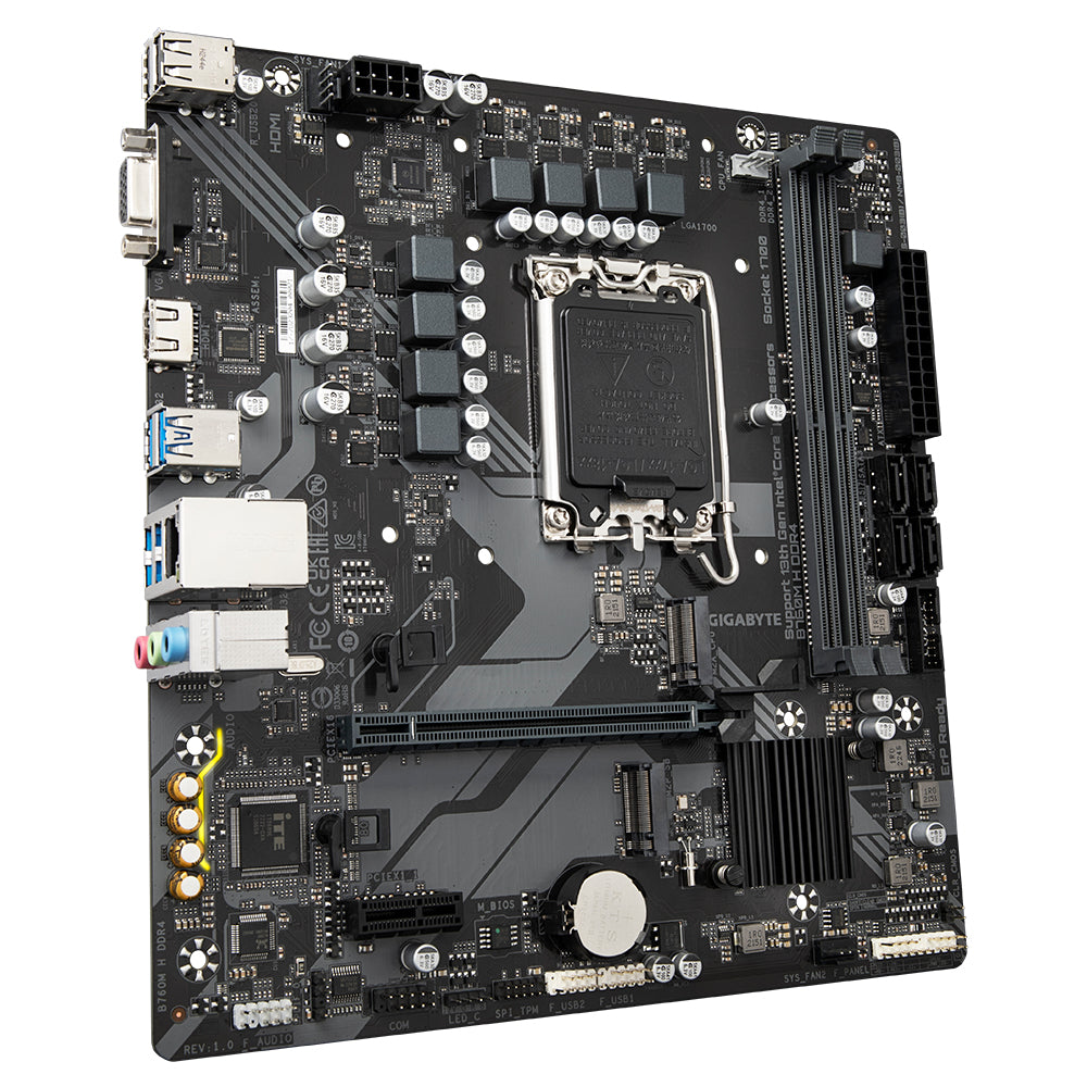 GIGABYTE B760M H DDR4 carte mere Intel B760 Express LGA 1700 micro ATX
