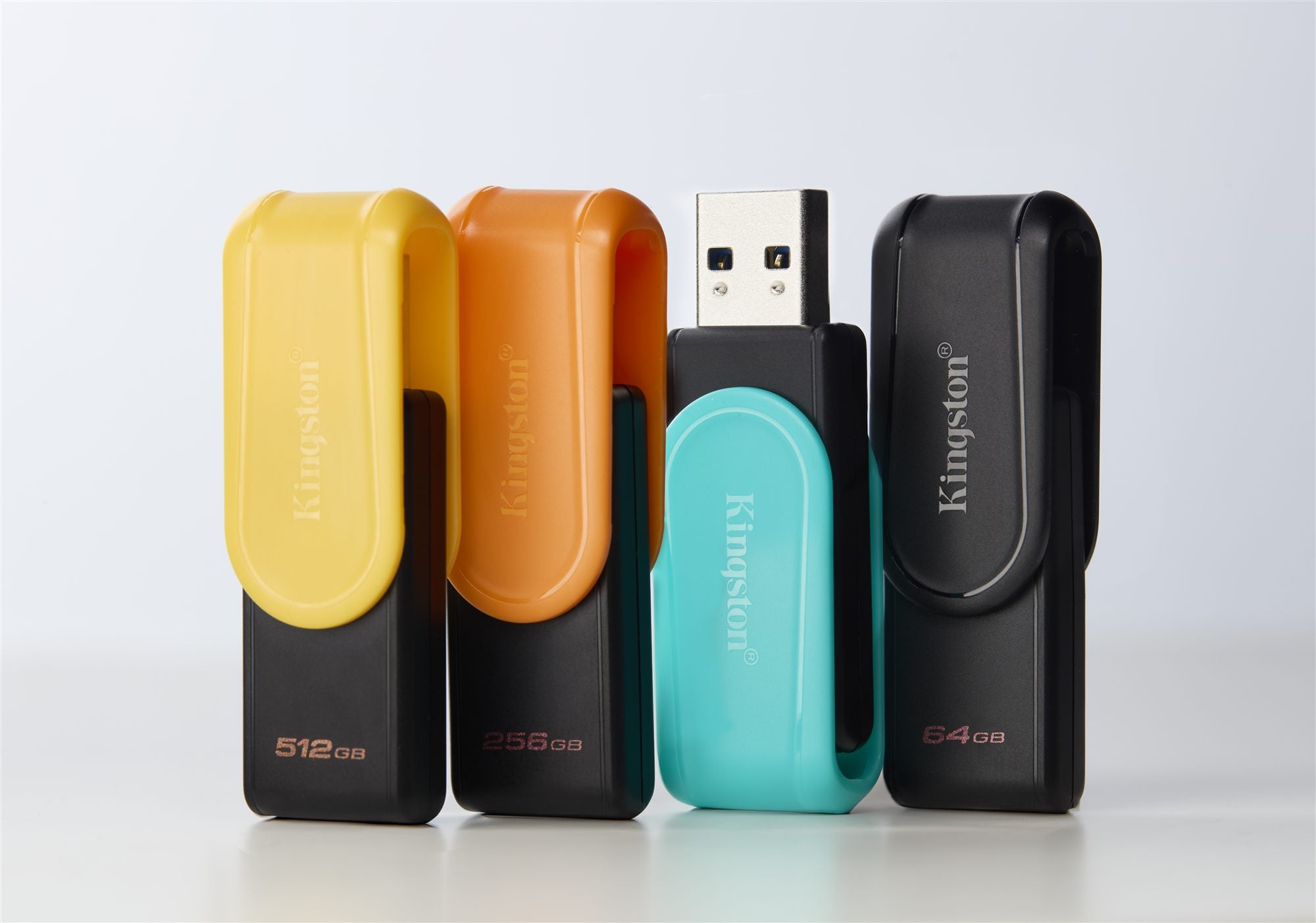 KINGSTON 512Go Portable USB 3.2 Gen 1 DataTraveler Exodia S Black/Yellow