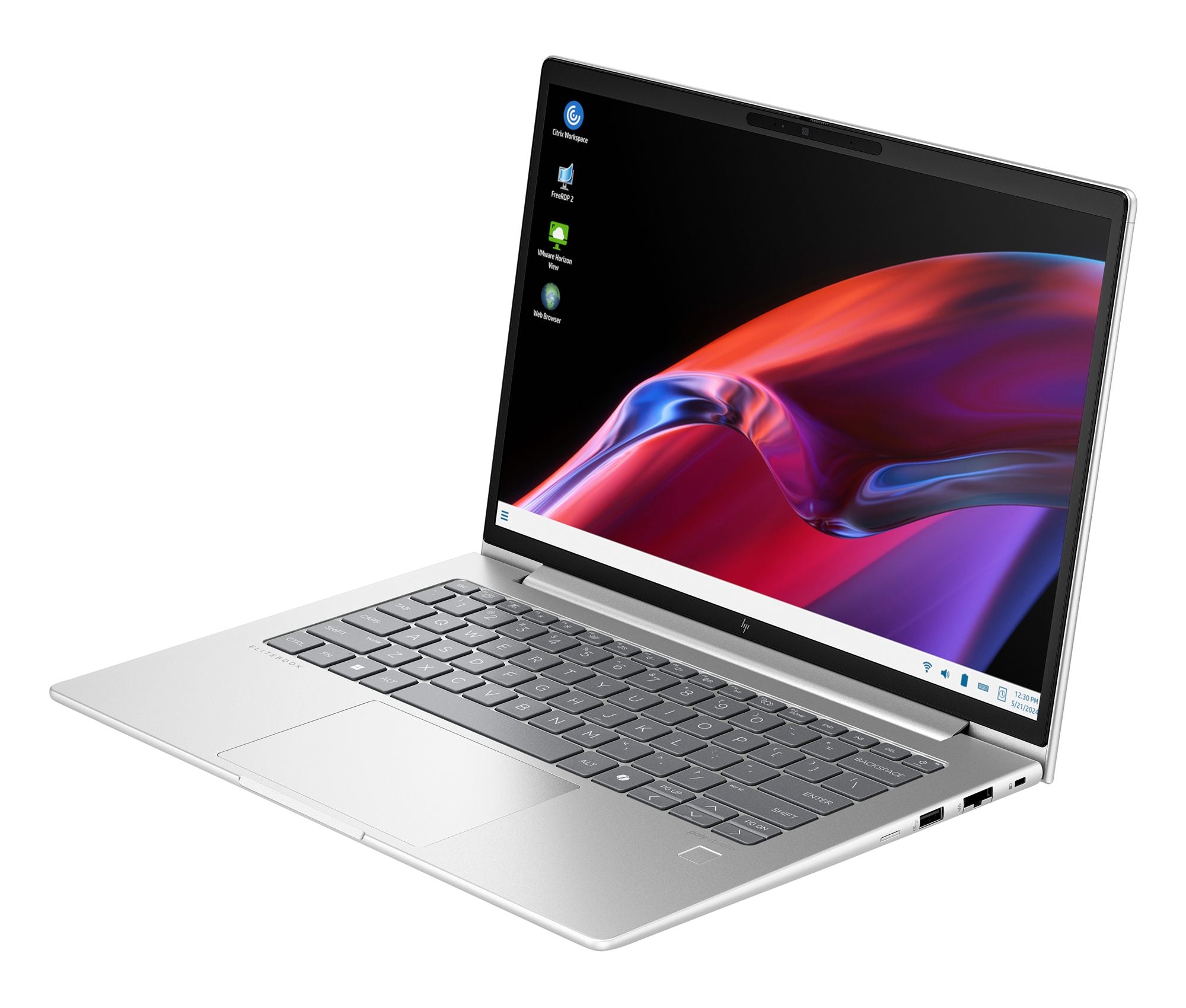 HP Elite mt645 G8 Mobile Thin Client AMD Ryzen 5 7535U 14inch WUXGA 16GB 256GB Radeon Graphics Client Léger Mobile W10IOT 3/3/0